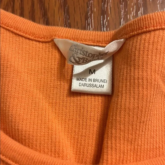 Christopher & Banks Orange Tank Top - Picture 6 of 7